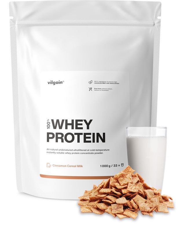 Vilgain Whey Protein – Fahéjas chipsek 1000 g akciós termékkép 1