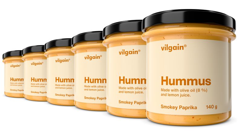 Vilgain Humus –  6× údená paprika 140 g Obrázek