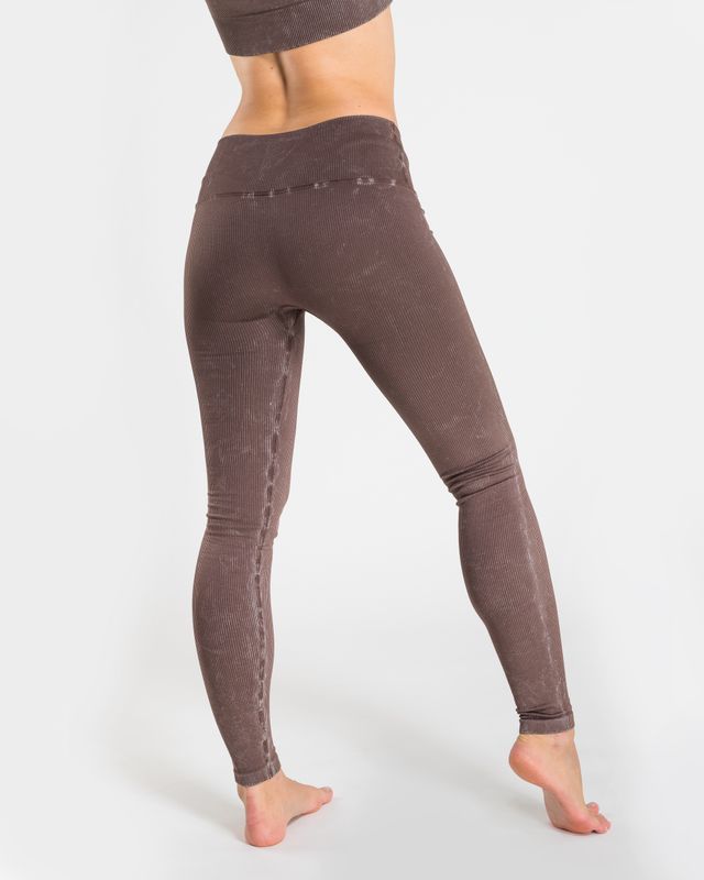 Vilgain Mineral Wash Seamless Leggings M cocoa martini Obrázek