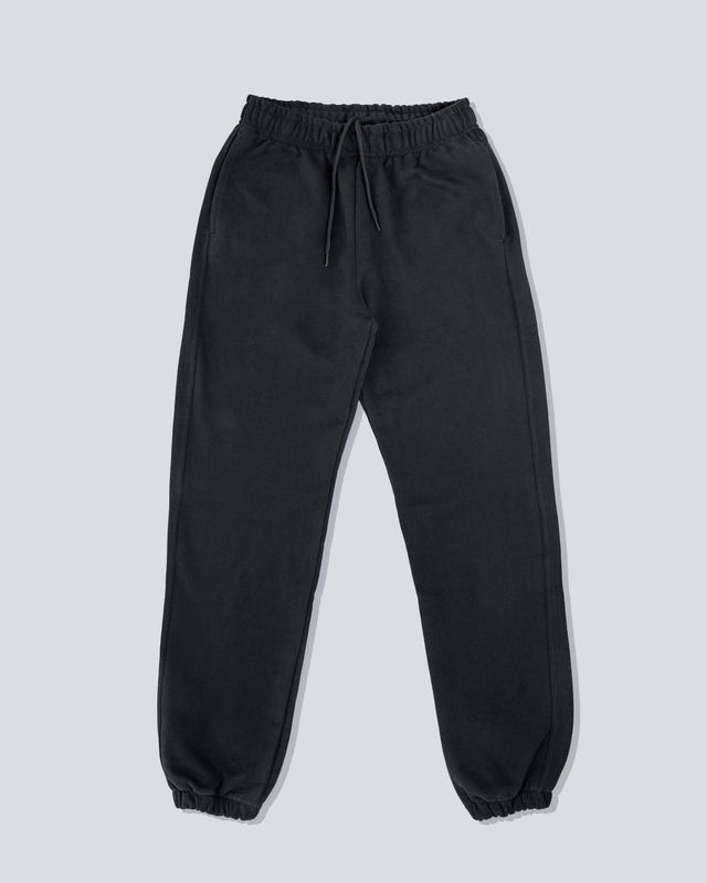 Vilgain Cotton Sweat Pants – S Jet black