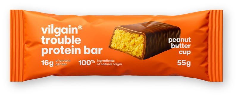 Vilgain Trouble Protein Bar – Čokošík s arašídovým máslem 55 g