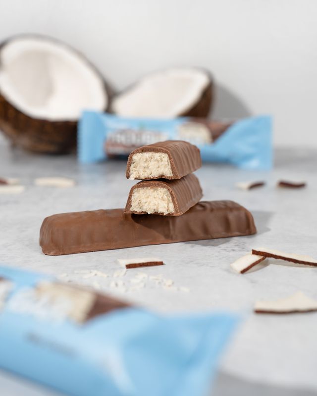 Vilgain Trouble Protein Bar Kokos s mliečnou čokoládou 55 g Obrázek