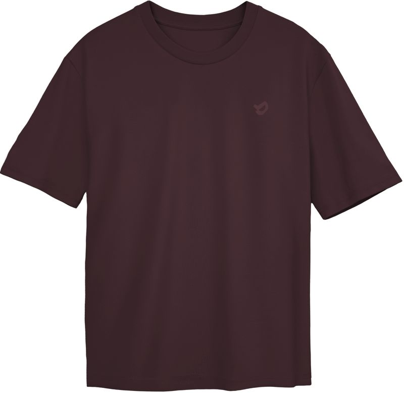 Vilgain Mask Badge Tee – XL Mahogany