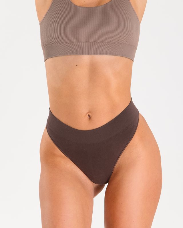 Vilgain Workout Thong – L/XL Hot Fudge