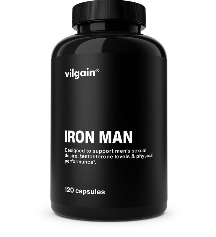 Vilgain Iron Man – 120 kapszula akciós termékkép 1
