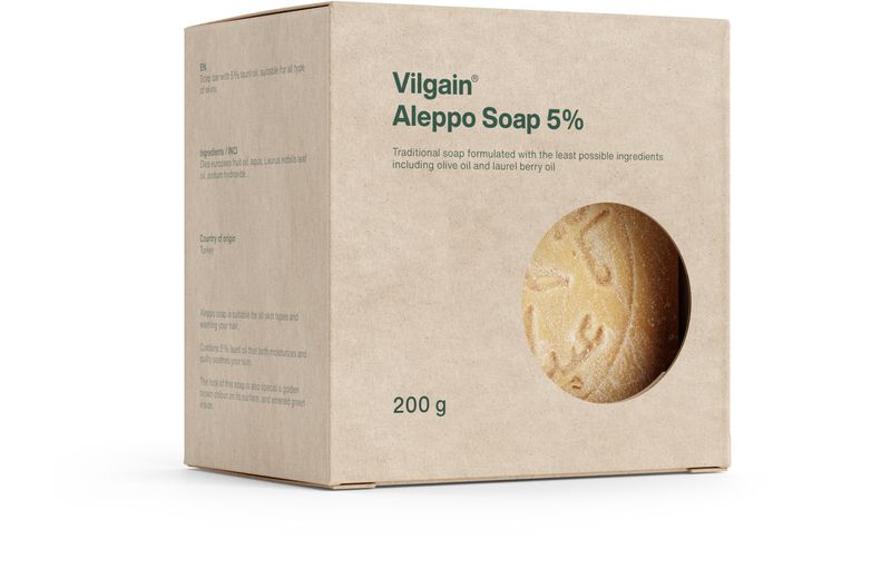 Vilgain Aleppo mýdlo 200 g Obrázek