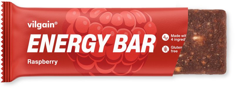 Vilgain Energy Bar malina 55 g Obrázek