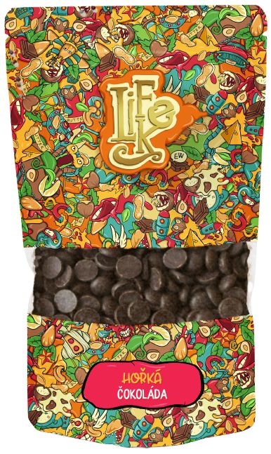 LifeLike Čokoláda horká 70% – 250 g