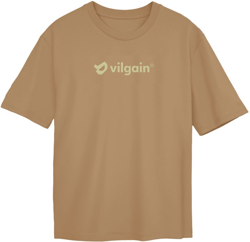 Vilgain Logo Tee – XL Latte