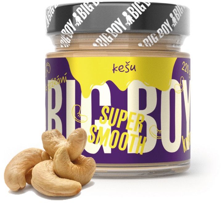 BIG BOY Kešu krém super smooth – 220 g