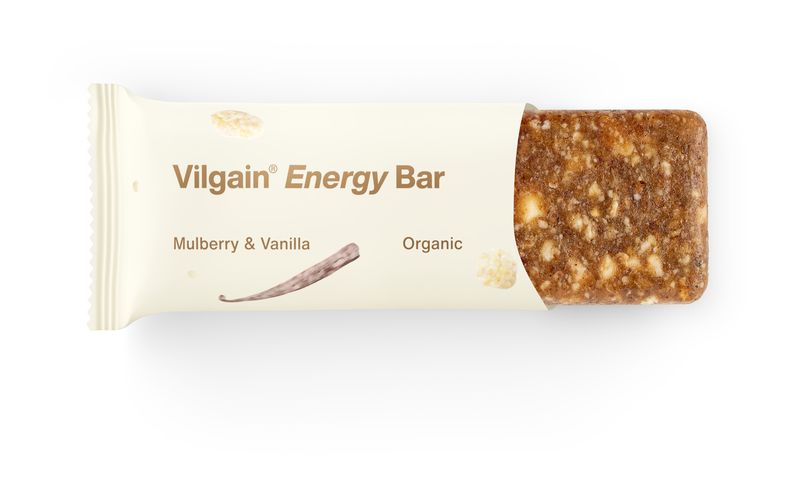 Vilgain Energy Bar BIO moruše a vanilka 40 g Obrázek