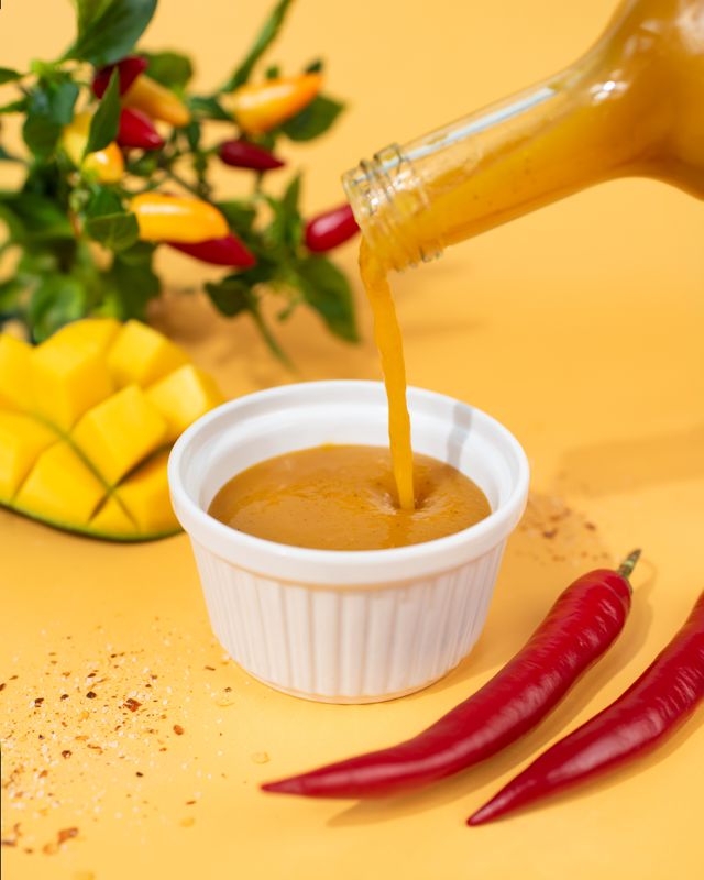 Vilgain Chilli omáčka mango a maracuja 185 ml Obrázek