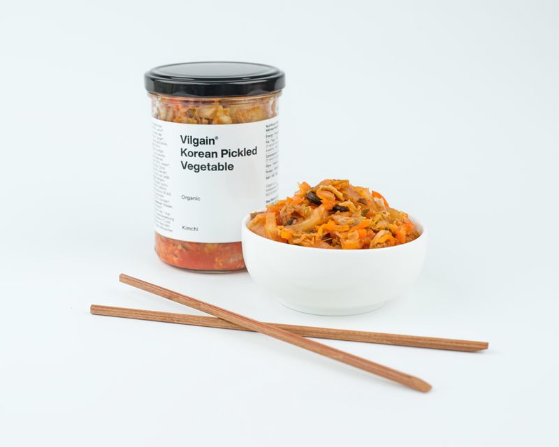 Vilgain Fermentovaná zelenina BIO korejské kimchi 350 g Obrázek