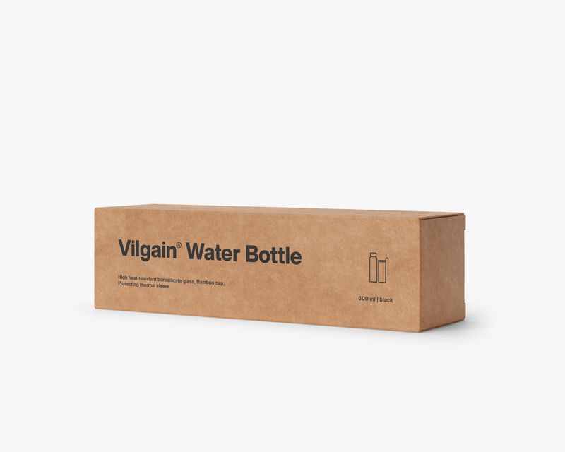 Vilgain Water Bottle black 600 ml Obrázek