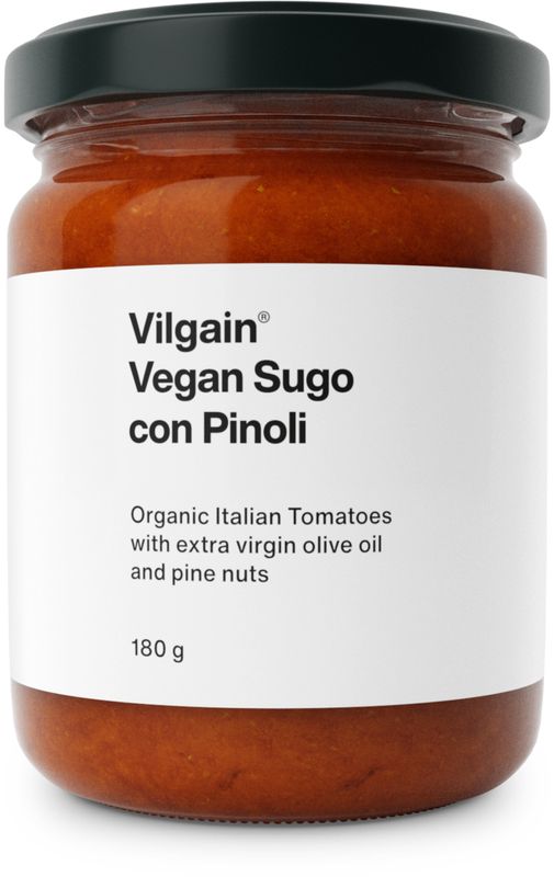 Vilgain Vegan Sugo BIO s piniovými oříšky 180 g Obrázek