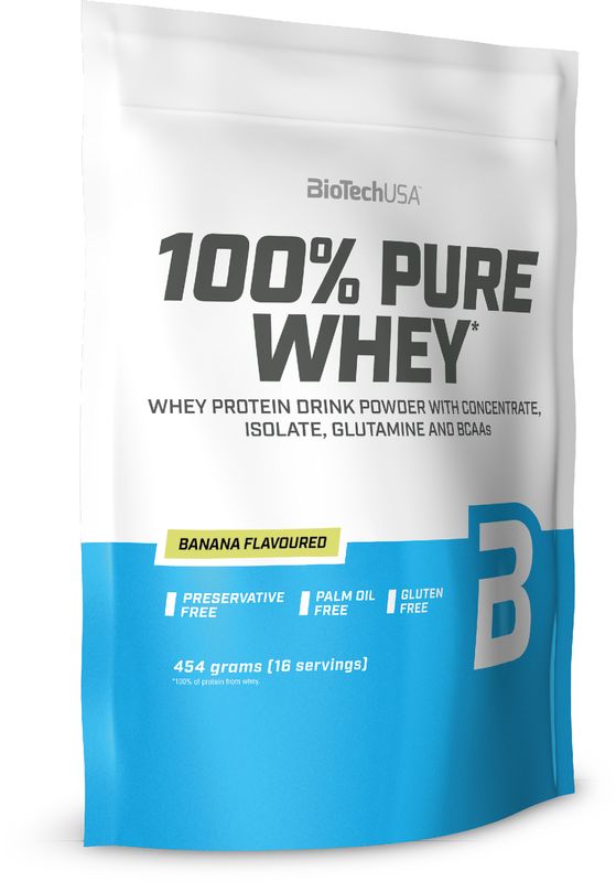 BioTech USA 100% Pure Whey – banán 1000 g