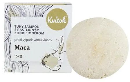 Kvítok Tuhý šampón maca – 50 g