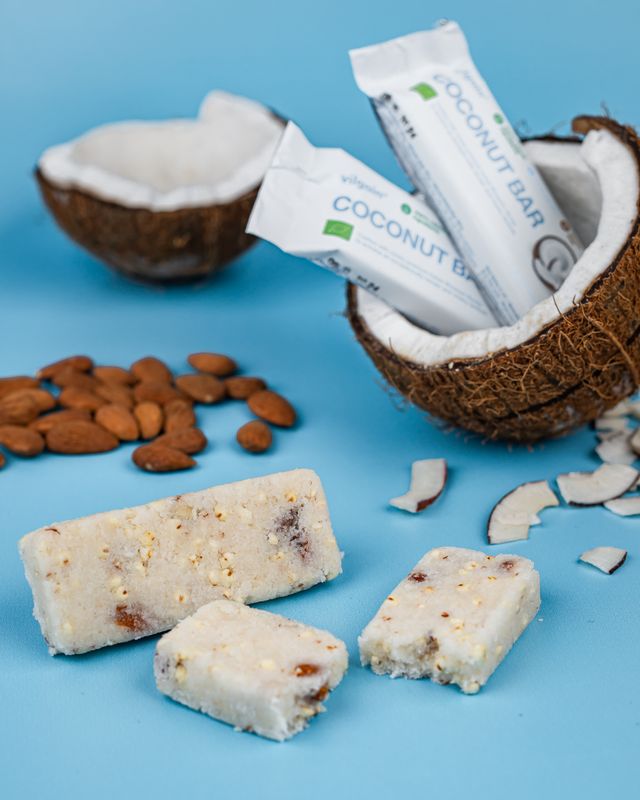 Vilgain Coconut Bar BIO 30 g Obrázek