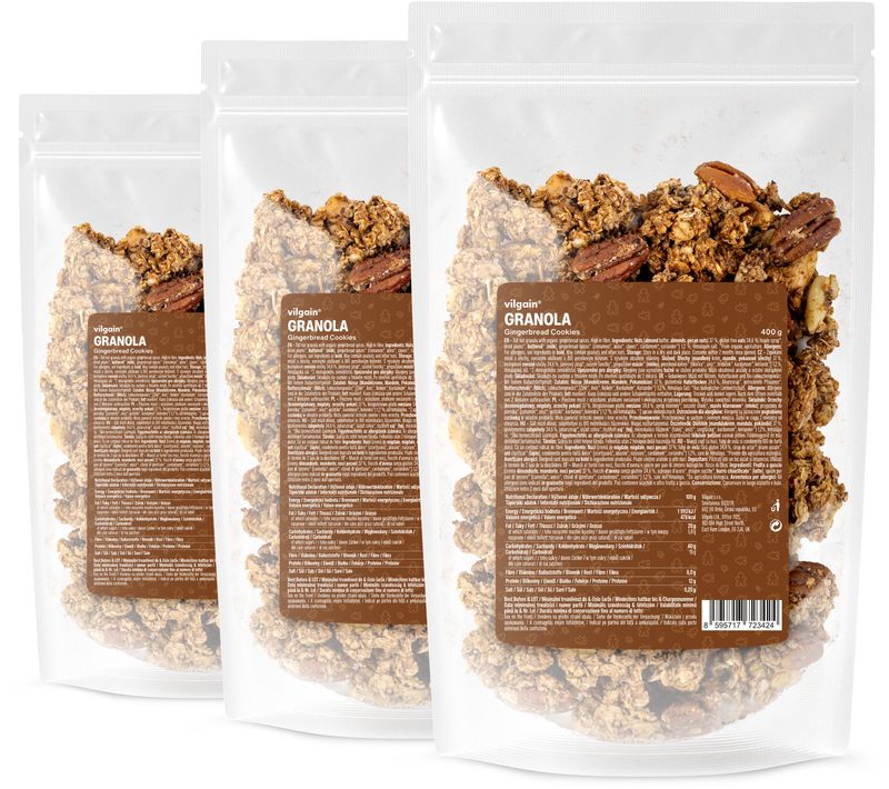 Vilgain Granola –  3× perníček 400 g