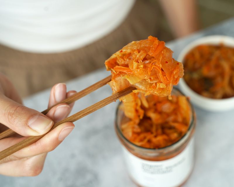 Vilgain Fermentovaná zelenina BIO korejské kimchi 350 g Obrázek