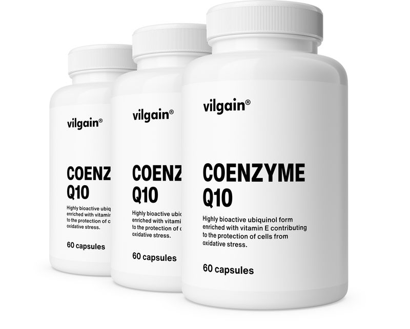 Vilgain Koenzym Q10 – 3× 60 kapslí