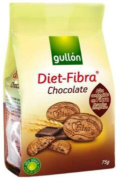 Gullón Diet fibra – tmavá čokoláda 75 g