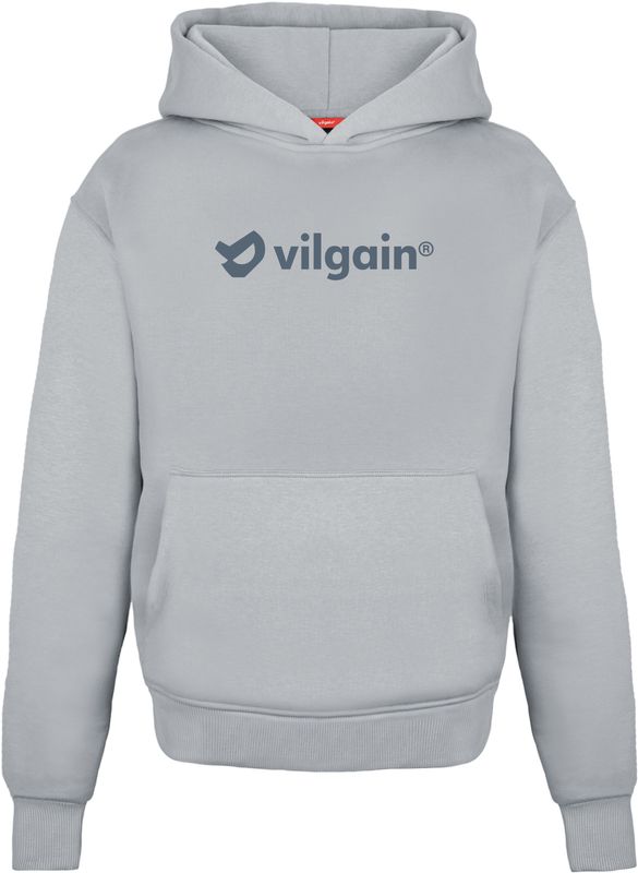 Vilgain Logo Hoodie L Concrete