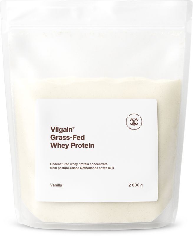 Vilgain Grass-Fed Whey Protein vanilka 2000 g Obrázek