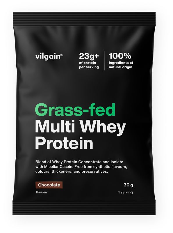Levně Vilgain Grass-Fed Multi Whey Protein – čokoláda 30 g