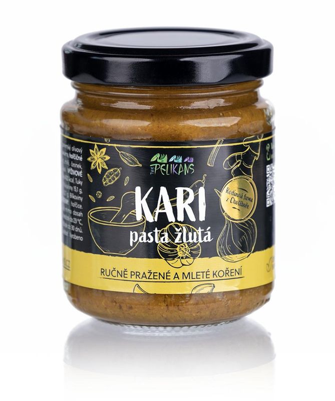 The Pelikans Kari pasta – žlutá 100 g