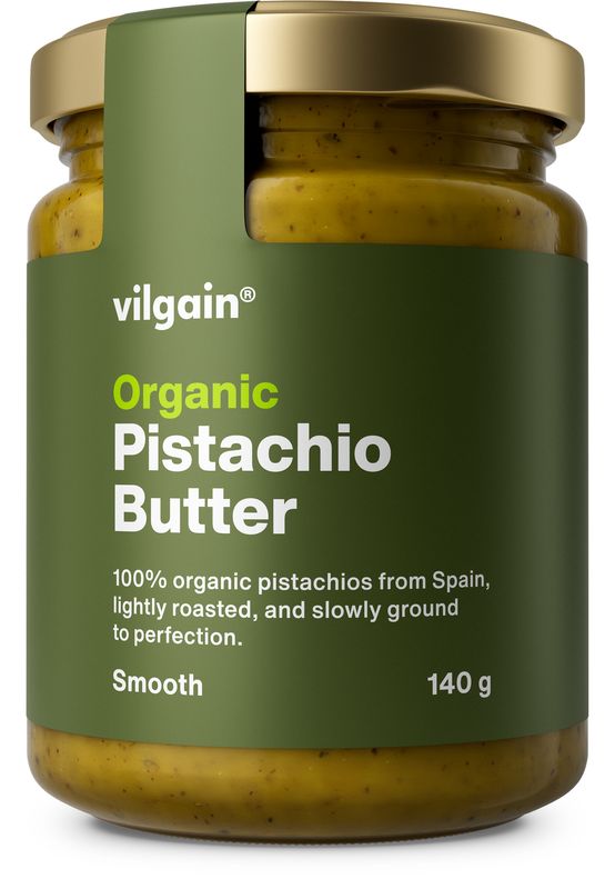Levně Vilgain Pistáciové máslo BIO – 140 g