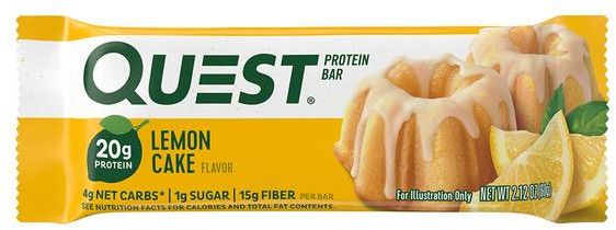 Quest Nutrition Protein Bar – citrónový koláč 60 g