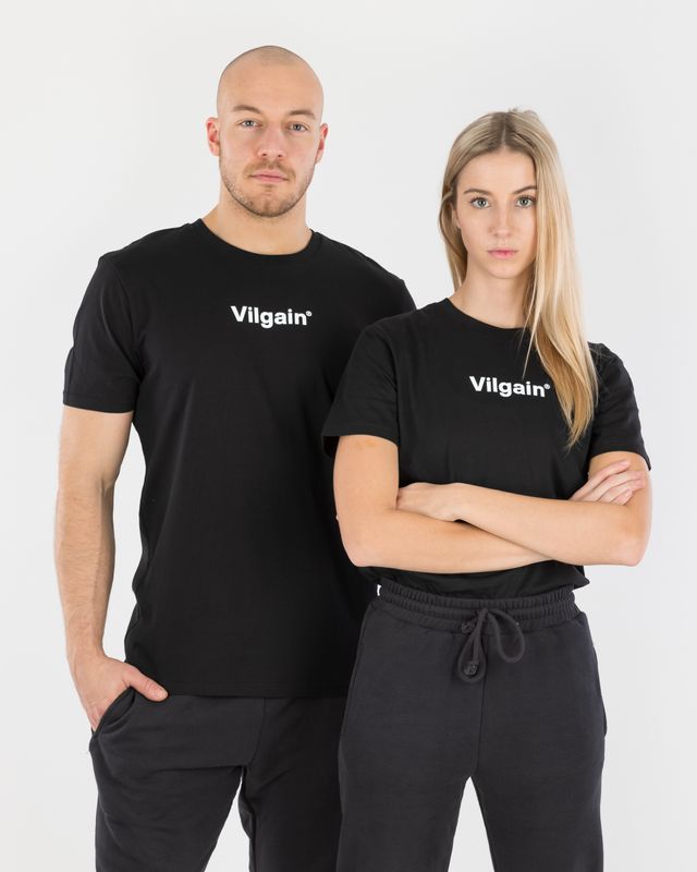 Vilgain Logotype T-shirt XL Černá Obrázek