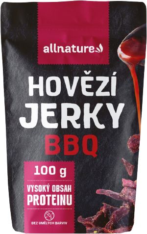 Allnature BEEF BBQ Jerky – 100 g