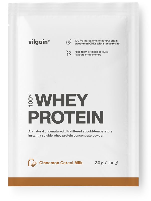 Vilgain Whey Protein Skořicové lupínky 30 g