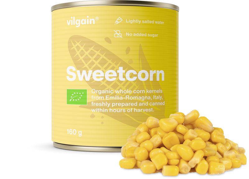 Levně Vilgain Sladká kukuřice BIO – 160 g