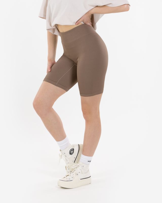 Vilgain Seamless Ribbed Biker Shorts XS/S dune Obrázek