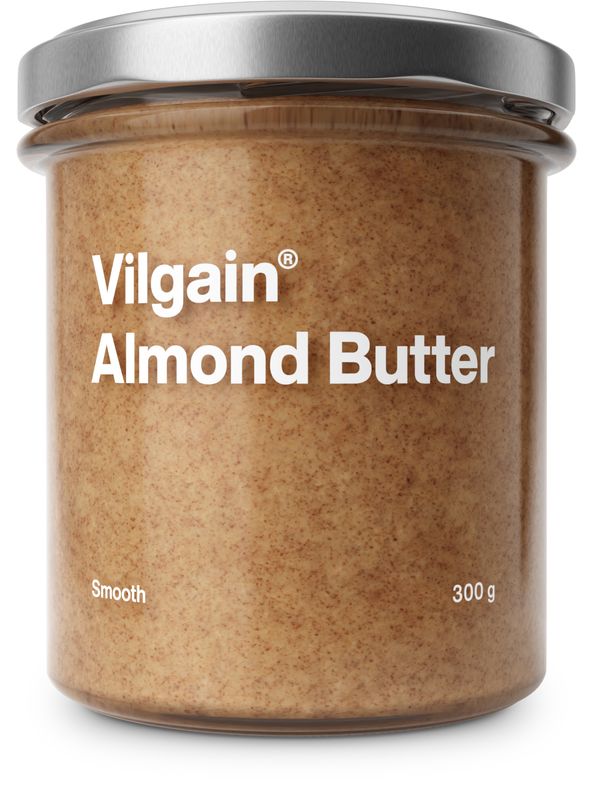 Vilgain Mandlové máslo BIO –  3× jemné mandle
