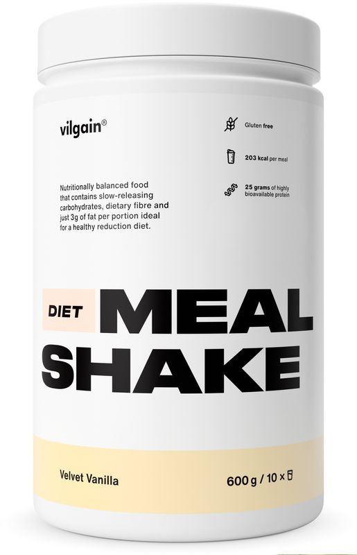 Vilgain Meal Diet Shake velvet vanilka 600 g Obrázek