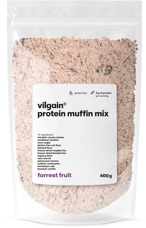 Vilgain Protein Muffin Mix – lesní ovoce 400 g