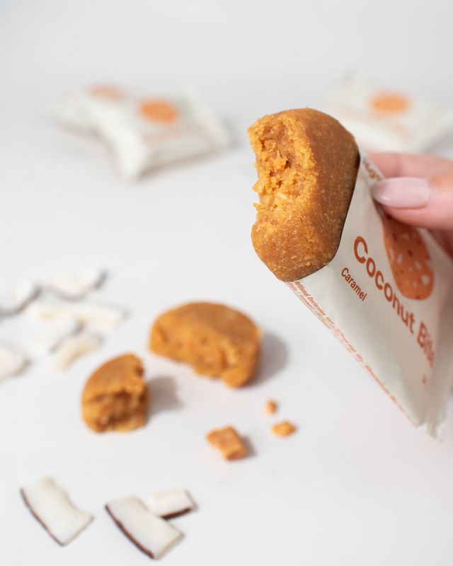 Vilgain Coconut Bite – karamel 38 g Obrázek