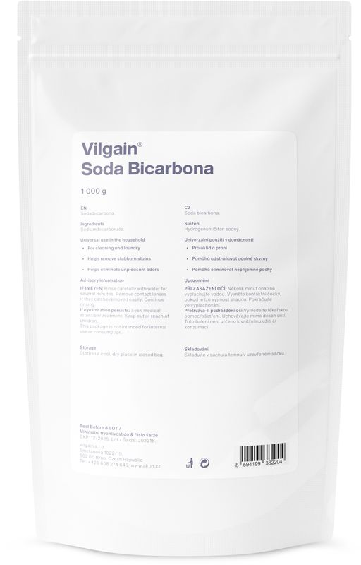 Vilgain Jedlá soda 1000 g Obrázek