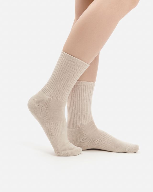 Vilgain Organic Crew Socks 43 - 46 1 pár stone Obrázek