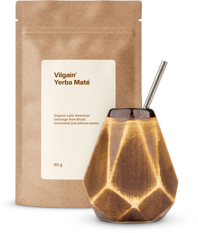 Vilgain Yerba maté BIO –  3× 60 g