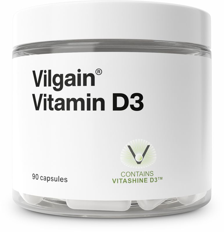 Vilgain Vitamin D3 90 kapslí Obrázek