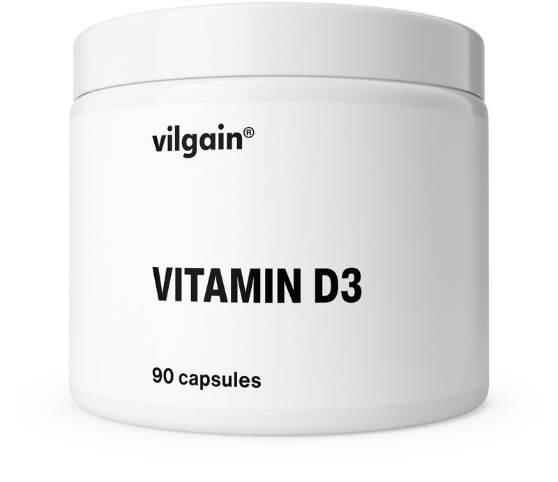 Levně Vilgain Vitamin D3 – 90 kapslí
