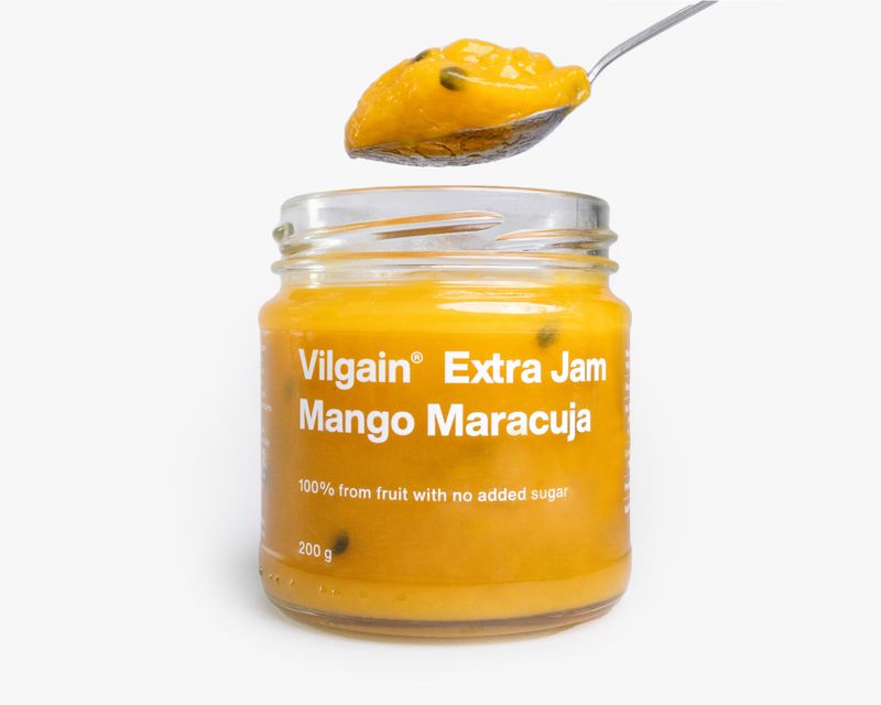 Vilgain Extra džem mango a maracuja bez přidaného cukru 200 g Obrázek