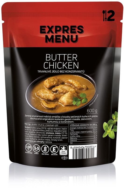 Levně Expres Menu Butter chicken – 600 g