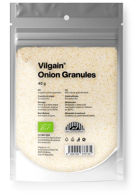 Vilgain Cibule granulovaná BIO 40 g Obrázek