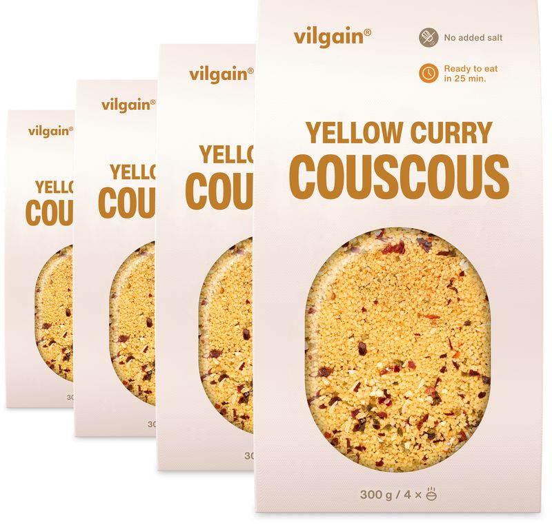 Vilgain Kuskus s kari –  4× 300 g